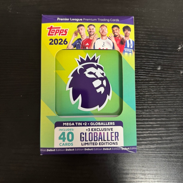 【盲盒代拆】25-26足球topps 英超零售版大铁盒球星卡