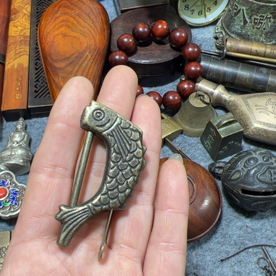 王***荣杏核摆件小铜锁是真的太喜欢这个