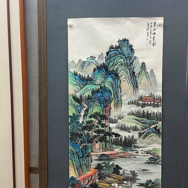 书法作品多次参加