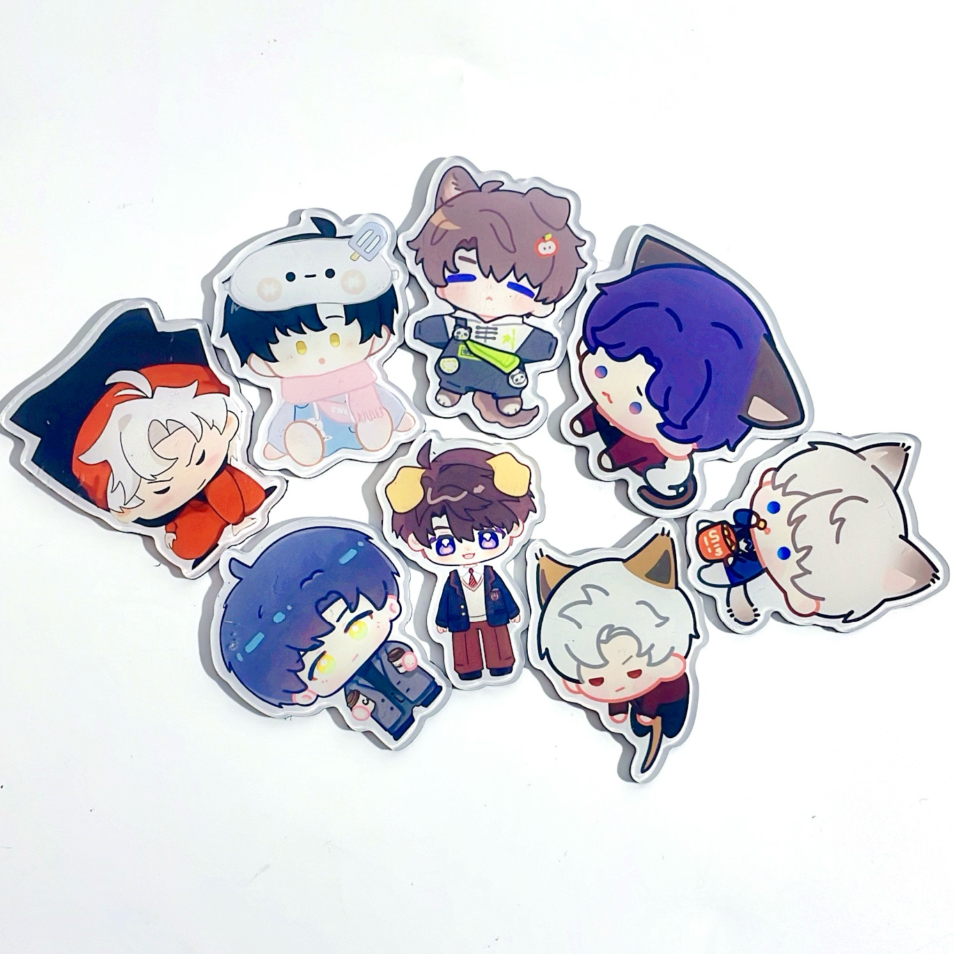 恋与深空冰箱贴盲盒拆封不退【欧皇版 欧中一直拆】6CM