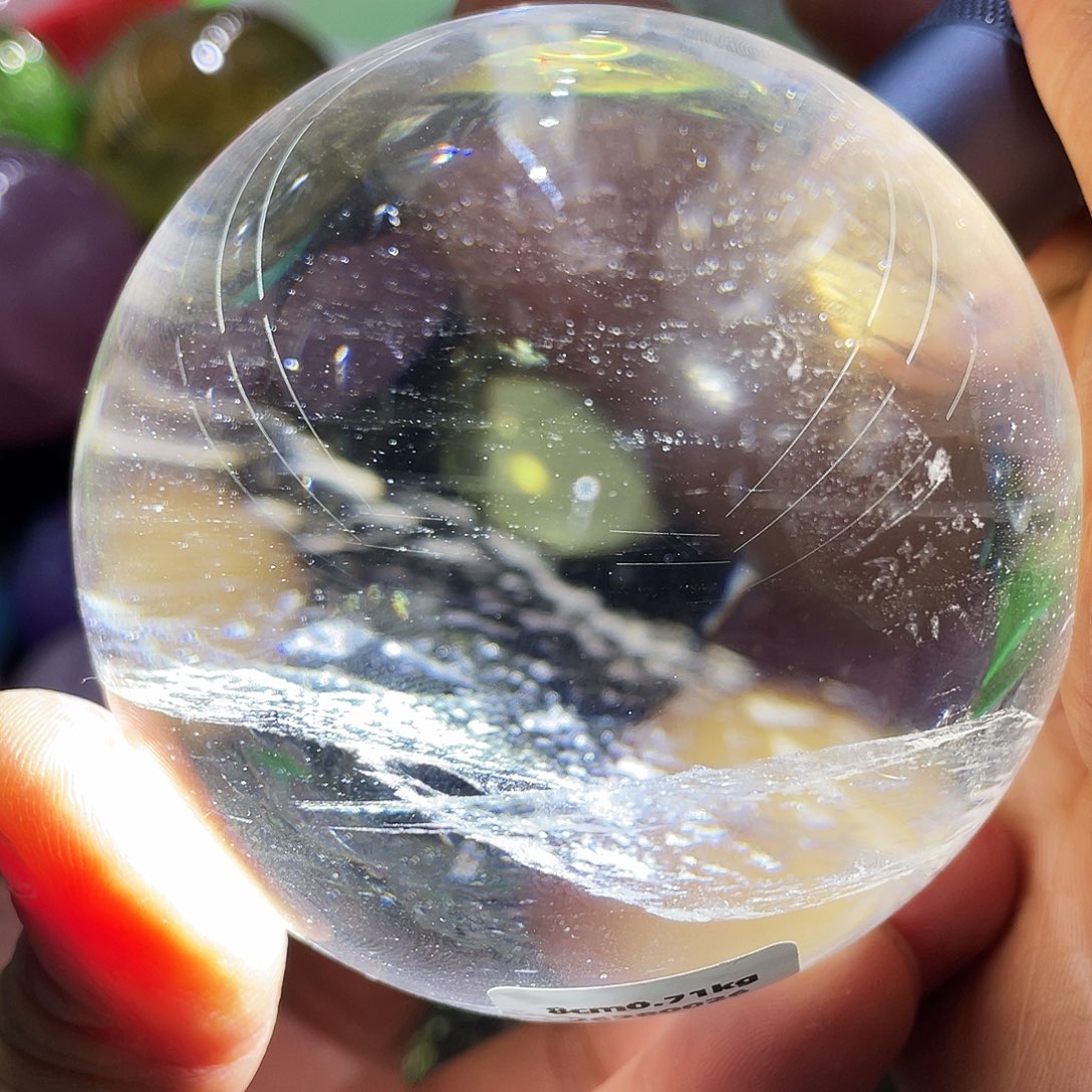 水晶球摆件未镶嵌水晶