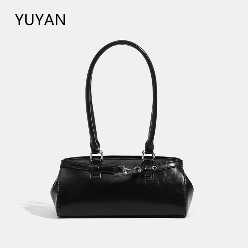 法式轻奢腋下包包女2025新款小众设计法棍包高级感手提单肩枕头包