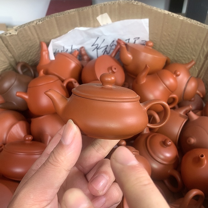 原矿朱泥茶壶茶具家用80