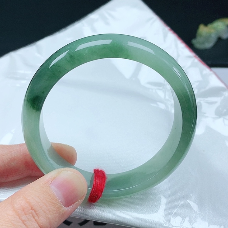 【闪购商品】翡翠手镯未镶嵌天然翡翠手镯