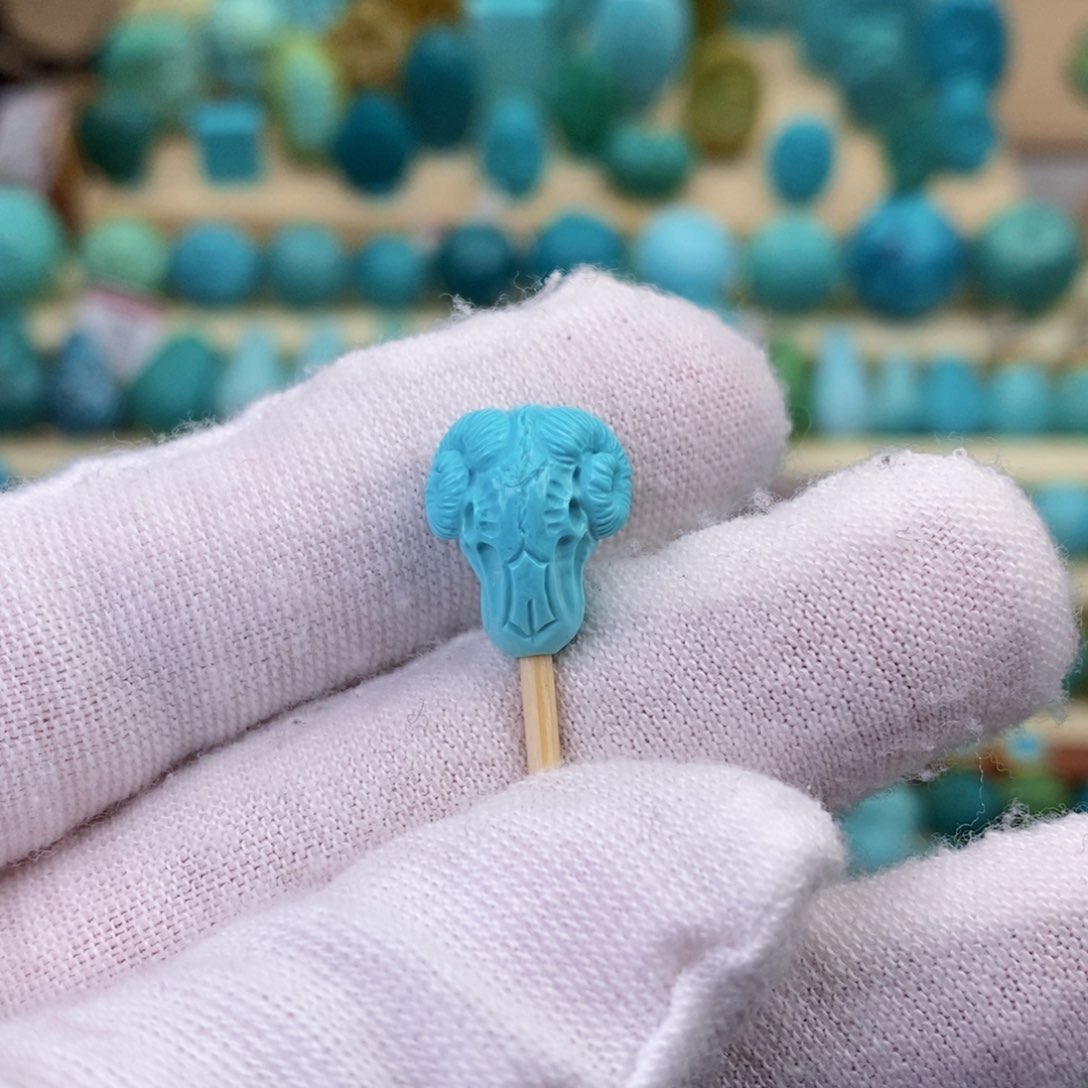 绿松石珠宝奇石未镶嵌