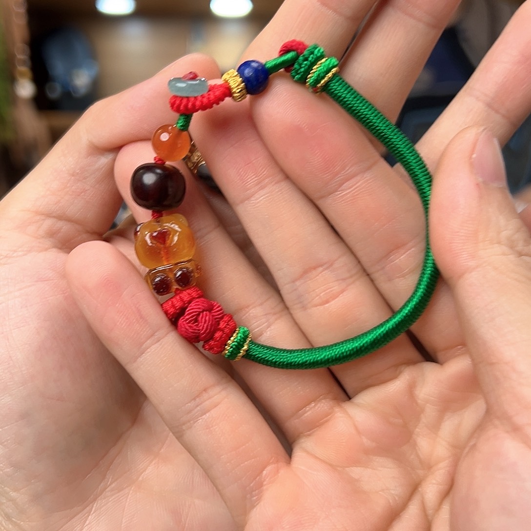 蜜蜡未镶嵌手绳蜜蜡