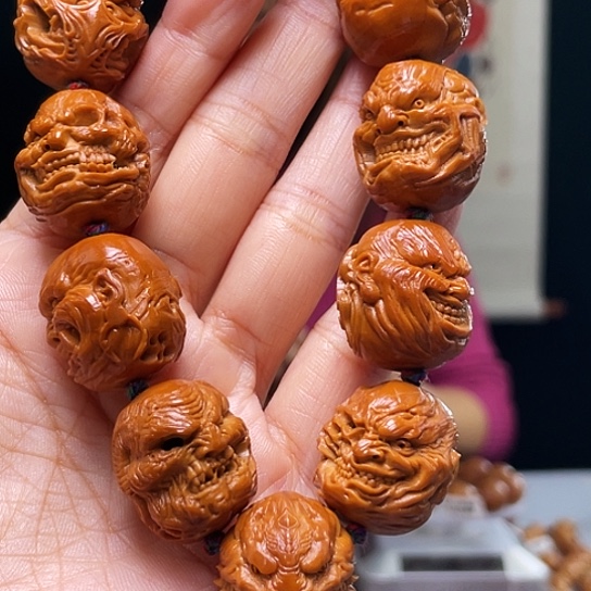 橄榄核手串/手链王**涯橄榄核