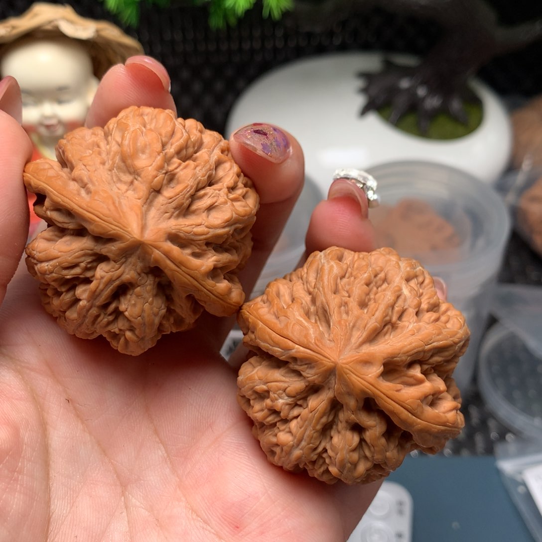 文玩核桃把件天**勤大46-14026-02