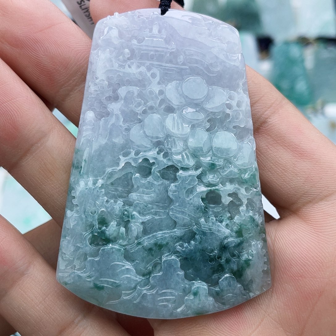 颈饰未镶嵌翡翠翡翠