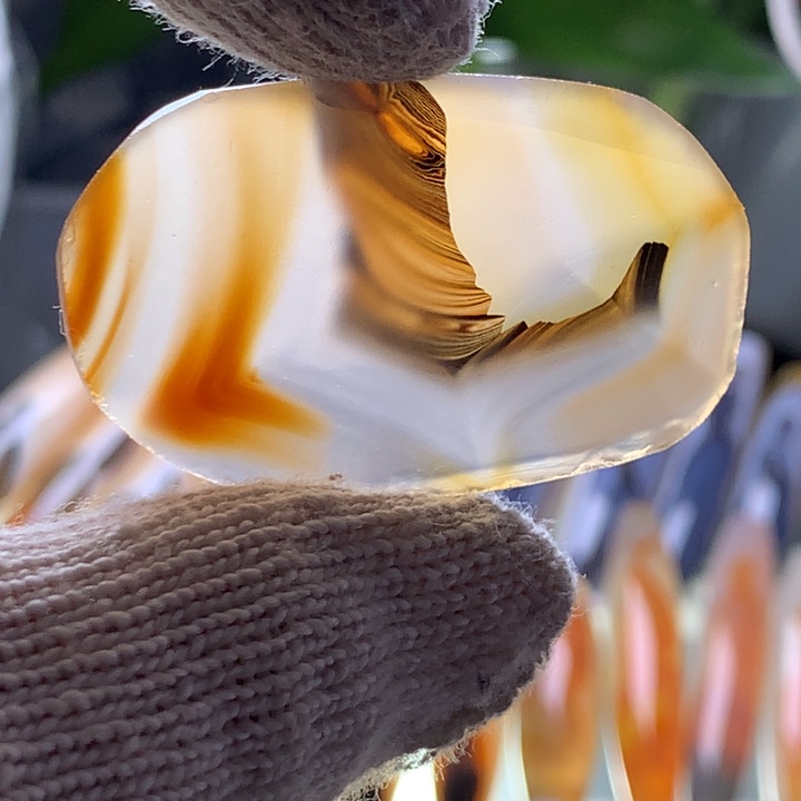 未镶嵌玛瑙/玉髓珠宝半成品153