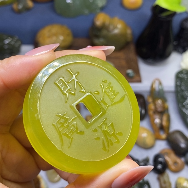 蛇纹石玉未镶嵌岫玉