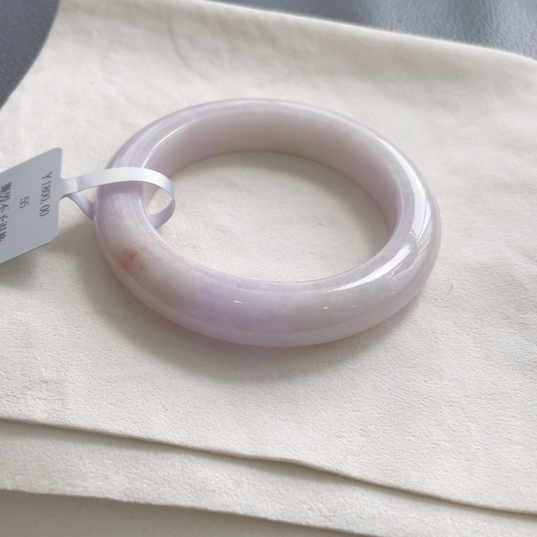 翡翠未镶嵌手镯纹55