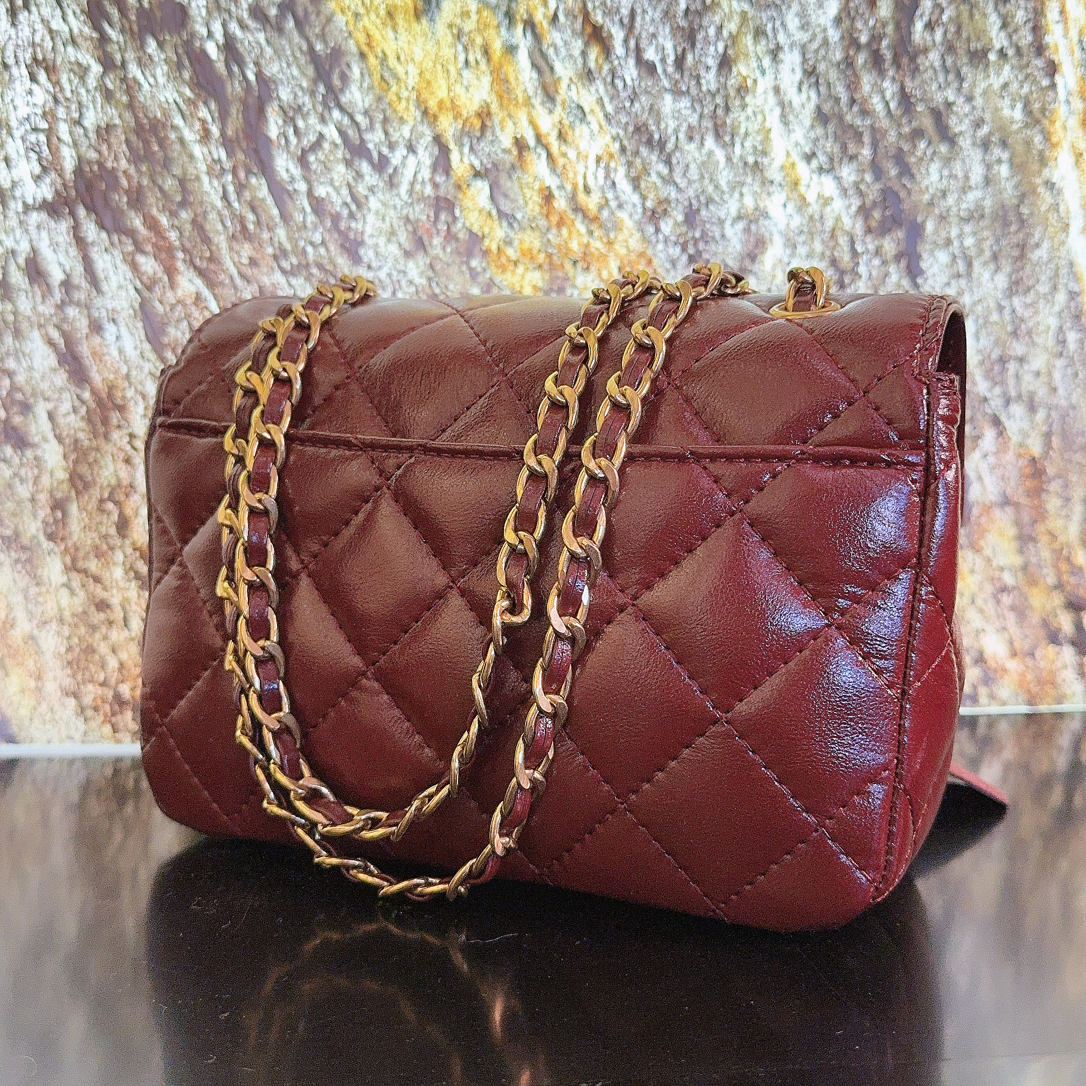 HIRMRIS手工真皮包551066 红眼睛小香 七