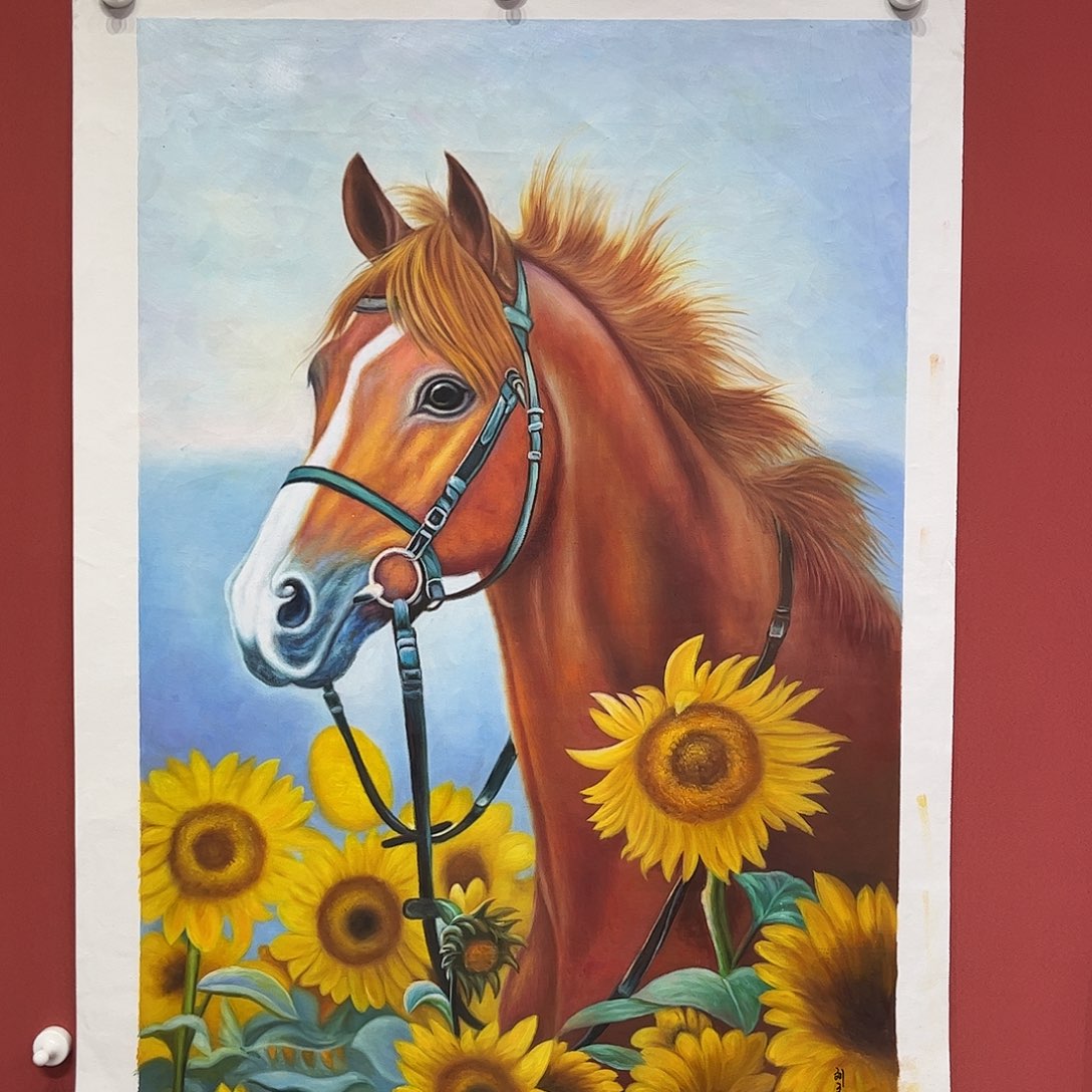 油画刘文桂油画作品