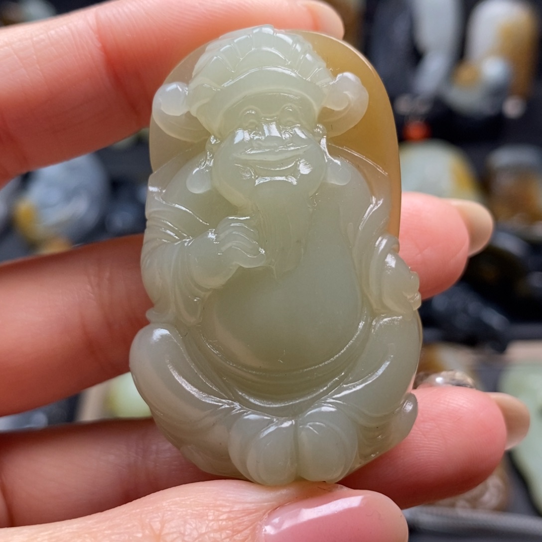 和田玉挂件未镶嵌