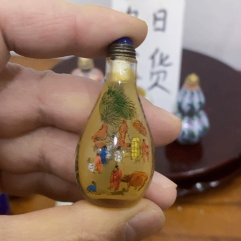 【闪购商品】瓶彬**礼漂亮漂亮陶瓷瓷器手工手绘陶瓷工艺艺术瓷器