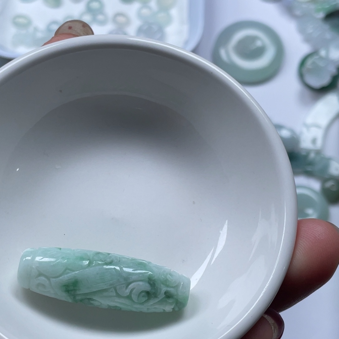 翡翠颈饰未镶嵌56785678