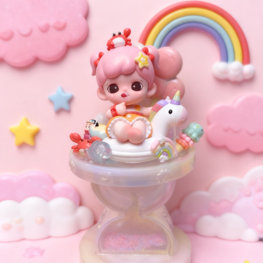 直播间链接1：Goma潮玩手作滴胶奶油胶手工作品（默认微瑕，无售后）