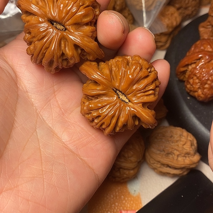 不***夜文玩核桃把件四47