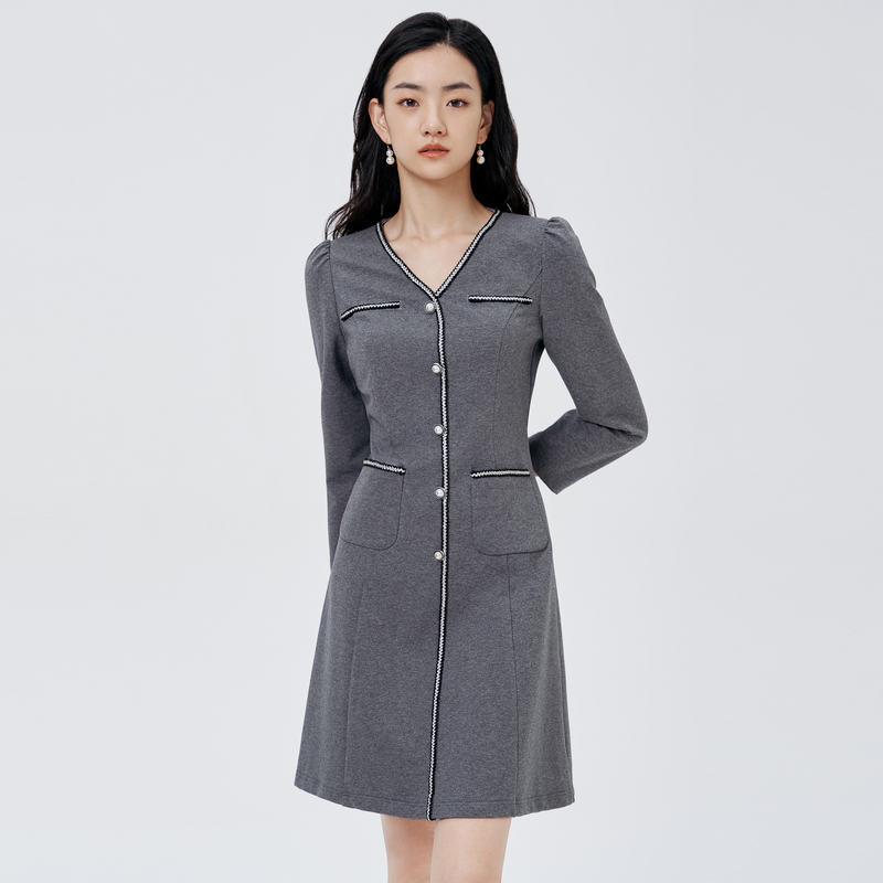 【粉丝专享】2025新款时尚洋气百搭女装连衣裙WKGG023