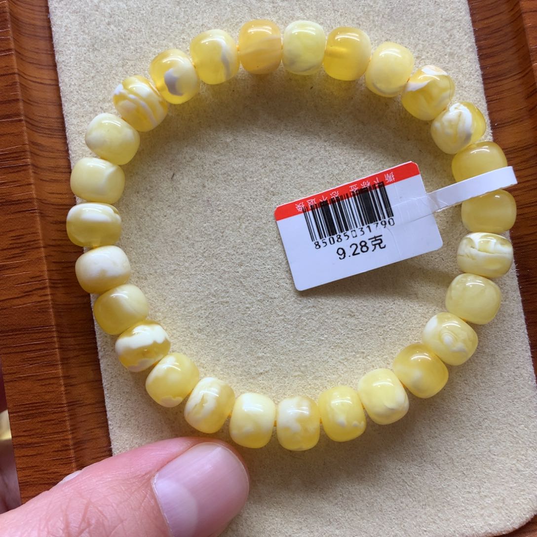 蜜蜡手链未镶嵌蜜蜡