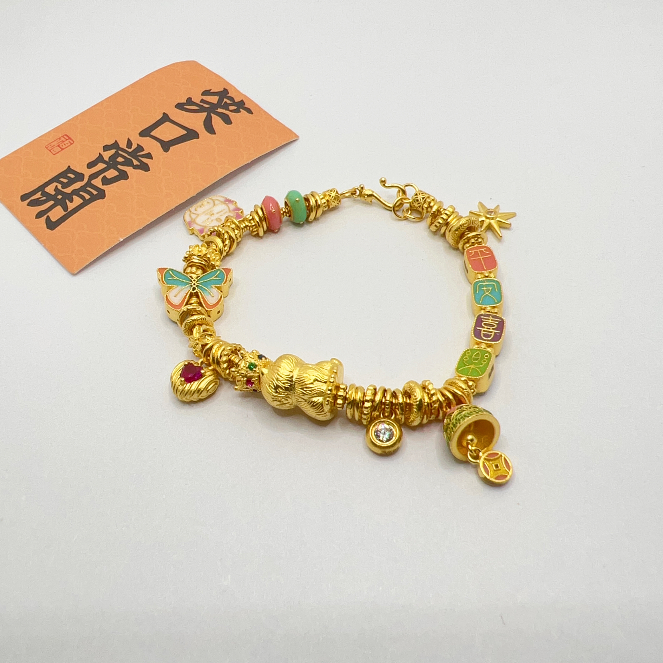 足金999 黄金投资金  卡4盘缠14-14.5手围 31.99克
