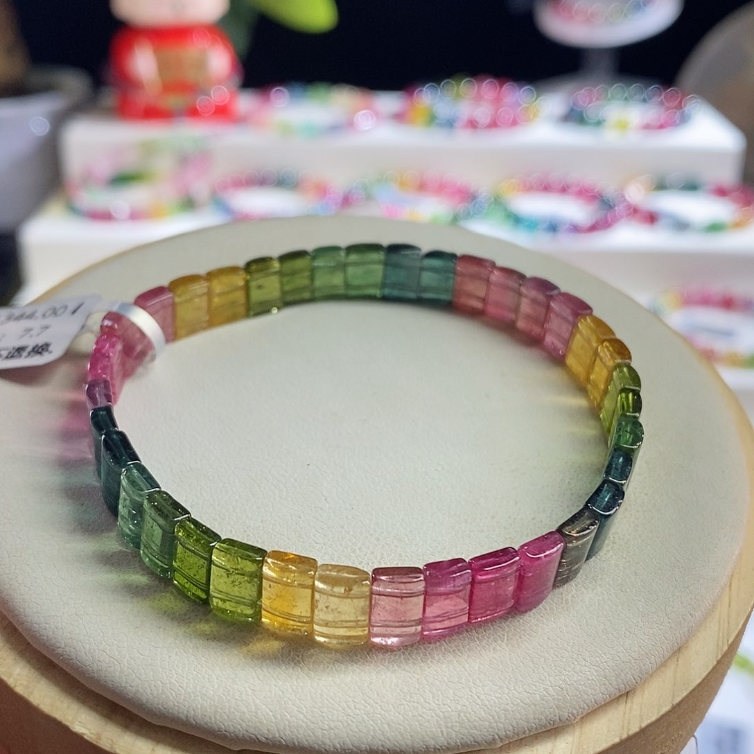 未镶嵌手链碧玺手牌