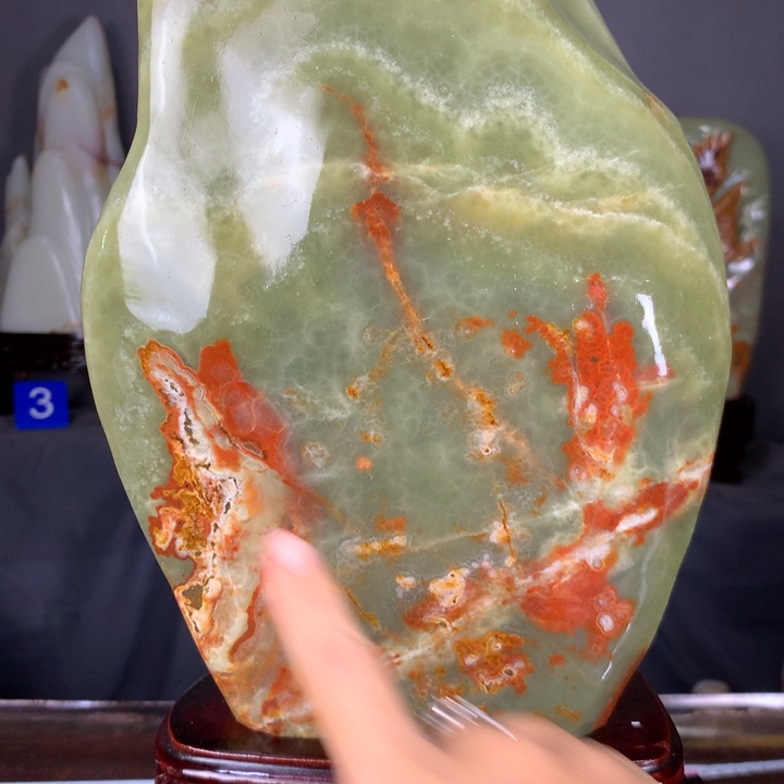 石材天然原石摆件