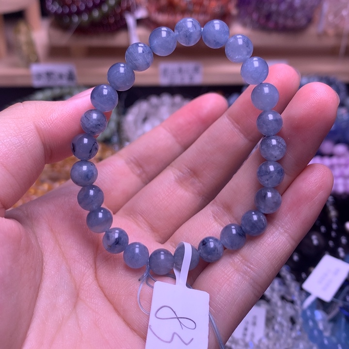 未镶嵌手串水晶7.1蓝兔团团