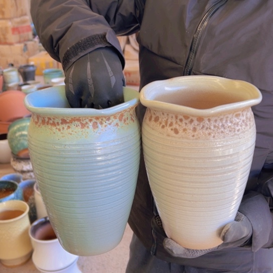 紫砂花盆高24口17———-