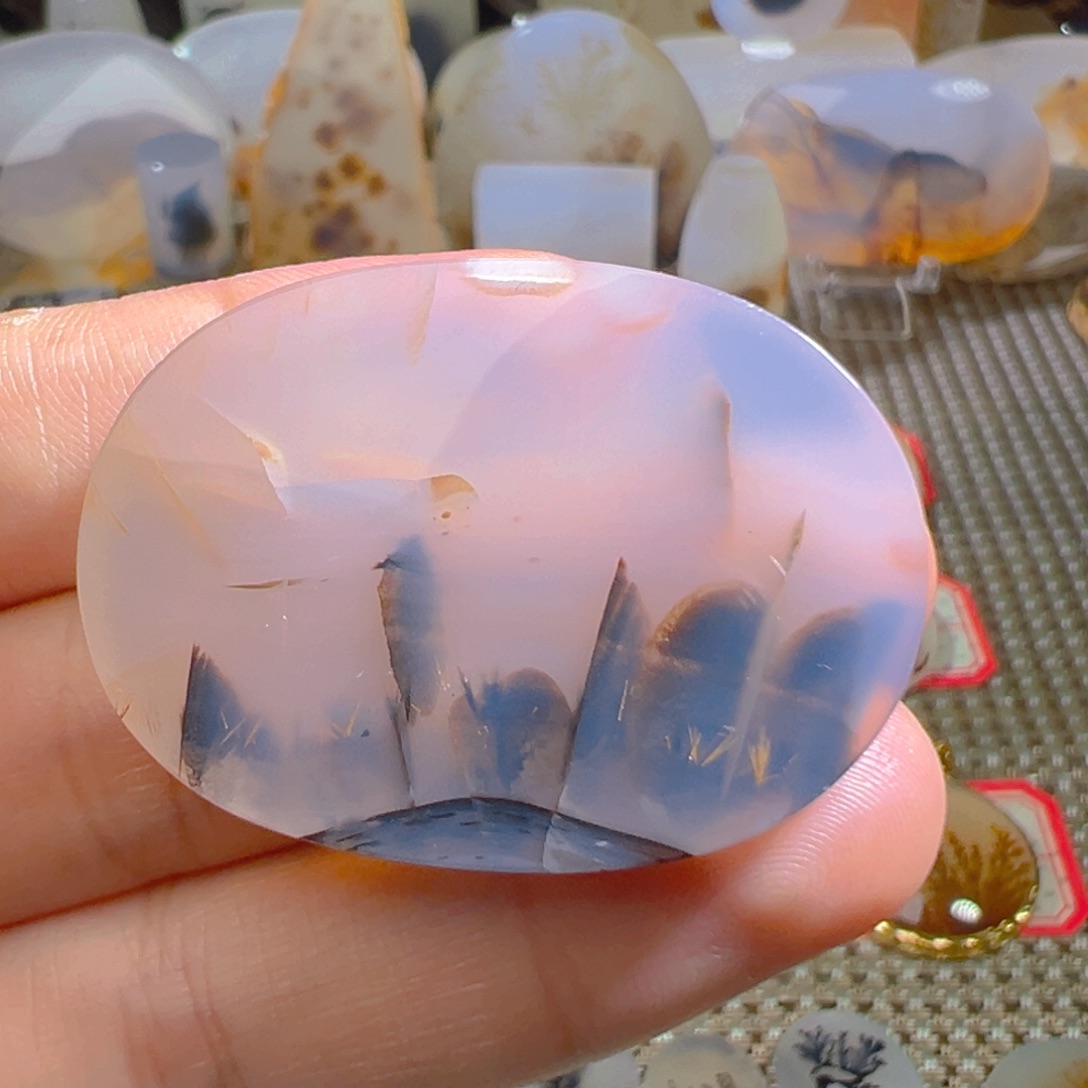 玛瑙/玉髓颈饰合金