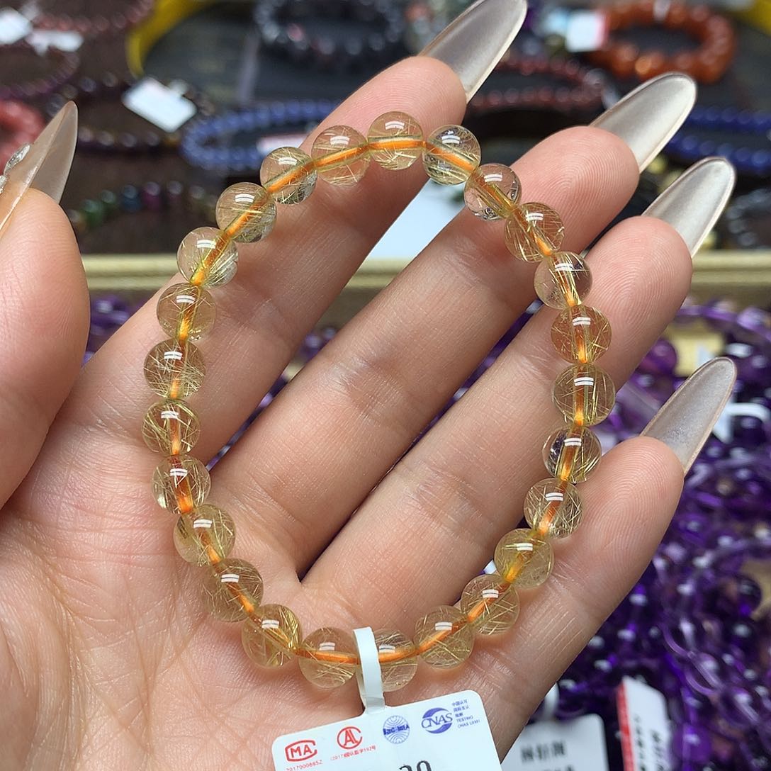 水晶手链未镶嵌手链