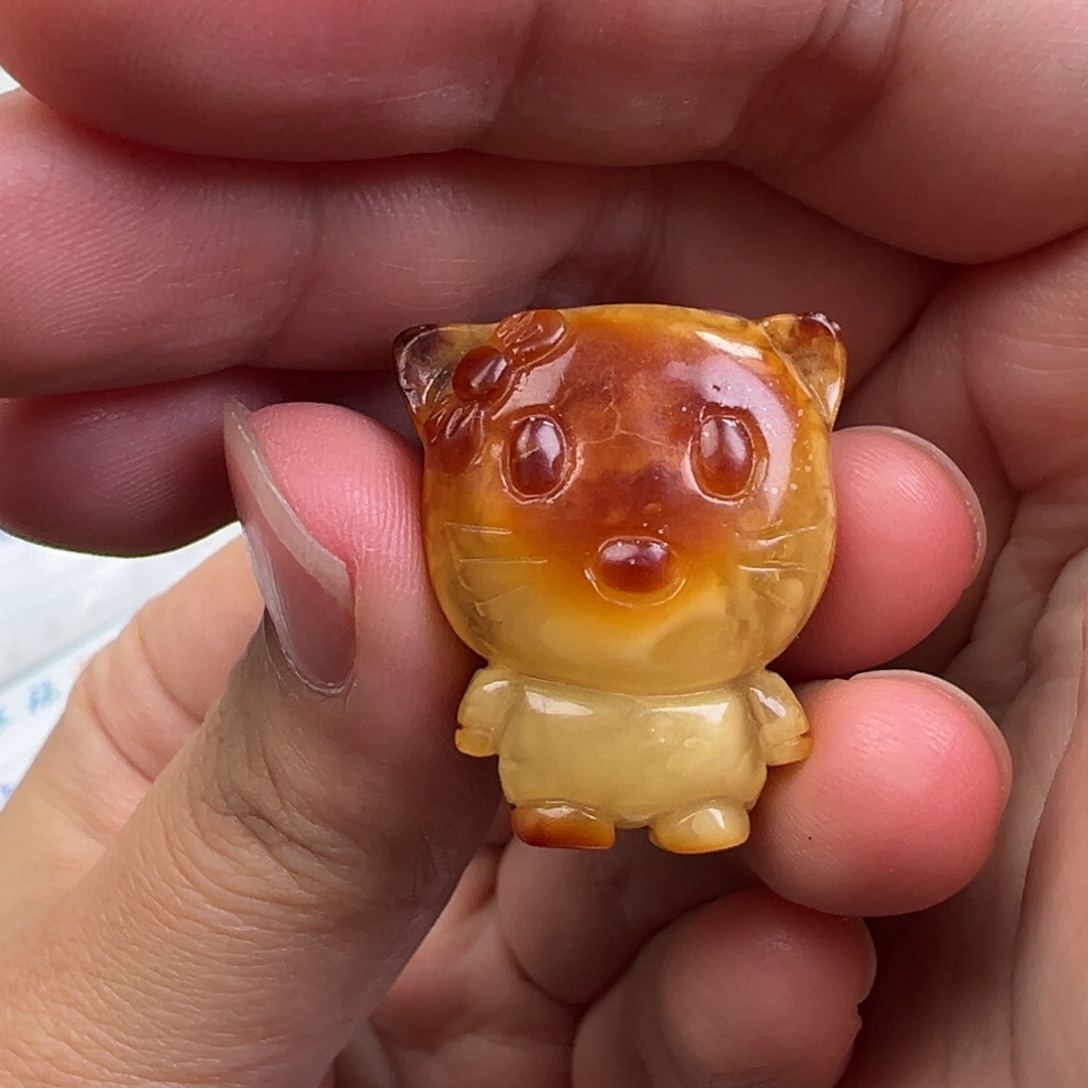 琥珀手链未镶嵌蜜蜡