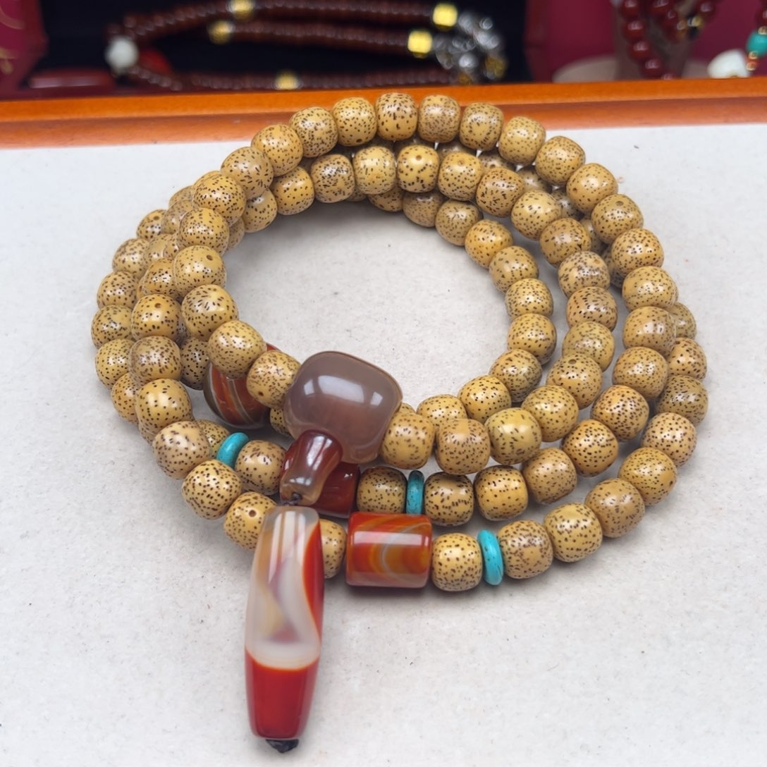 七***哥吊坠星月菩提星月