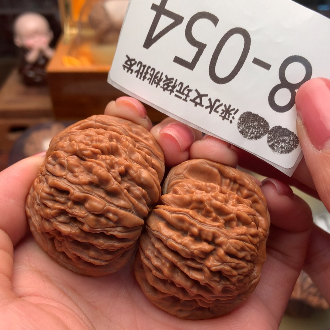 文玩核桃把件43四座楼