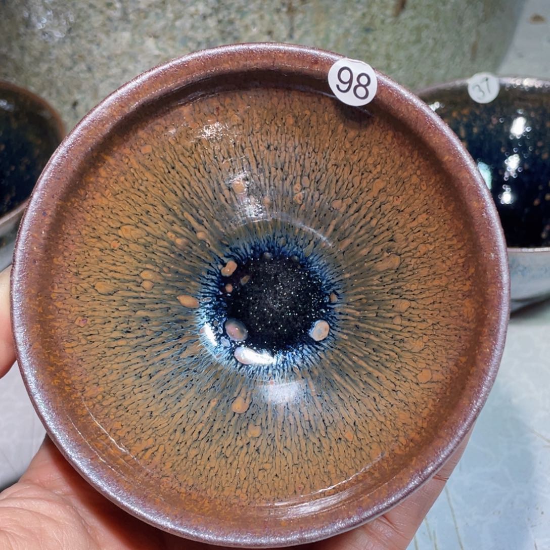 茶盏龙窑柴烧建盏98