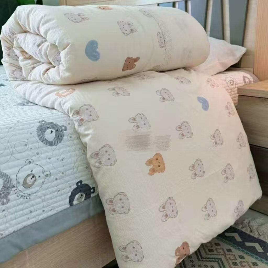 【兔兔乐园】150*200cm 木棉加厚大豆被