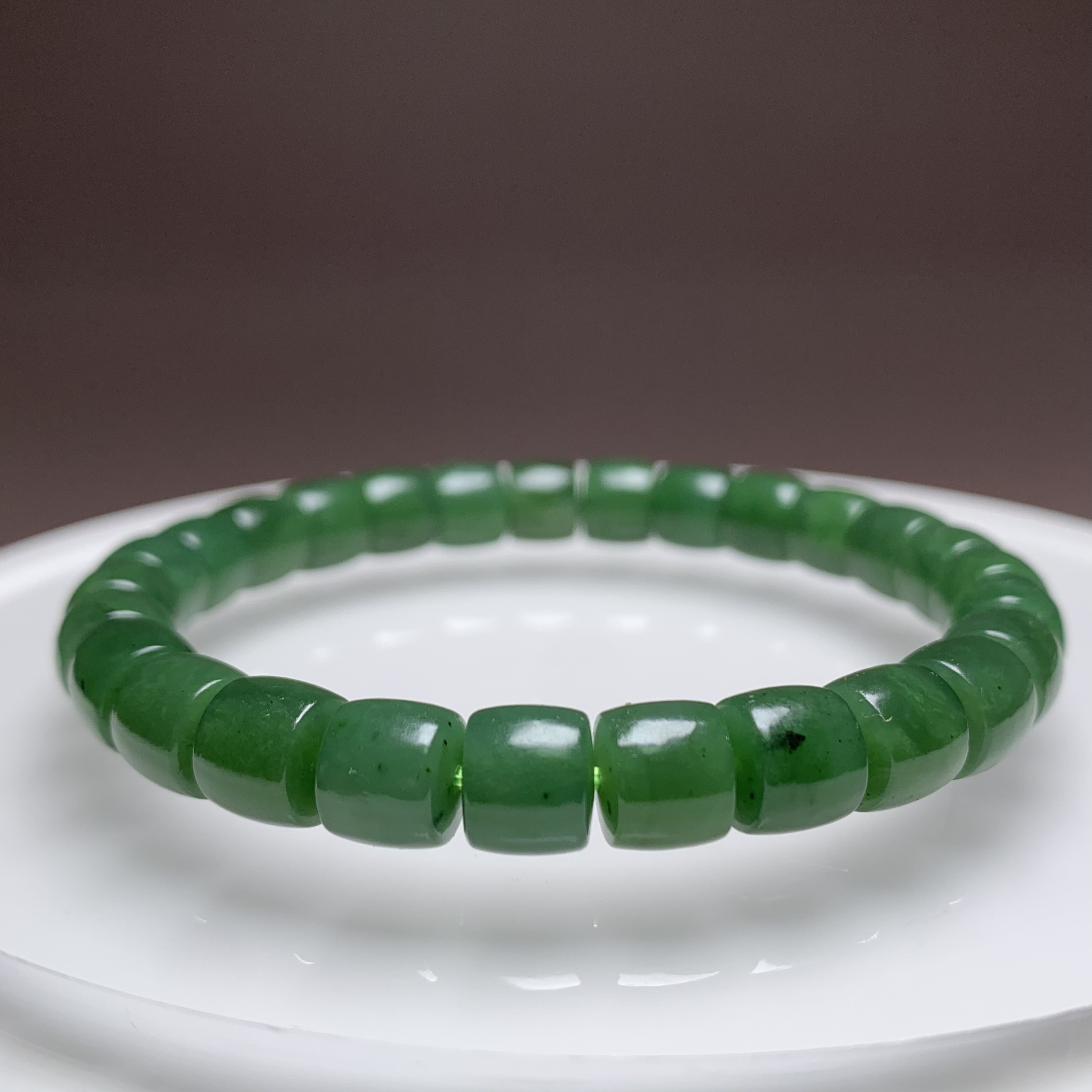 D411海川拍卖和田玉手串