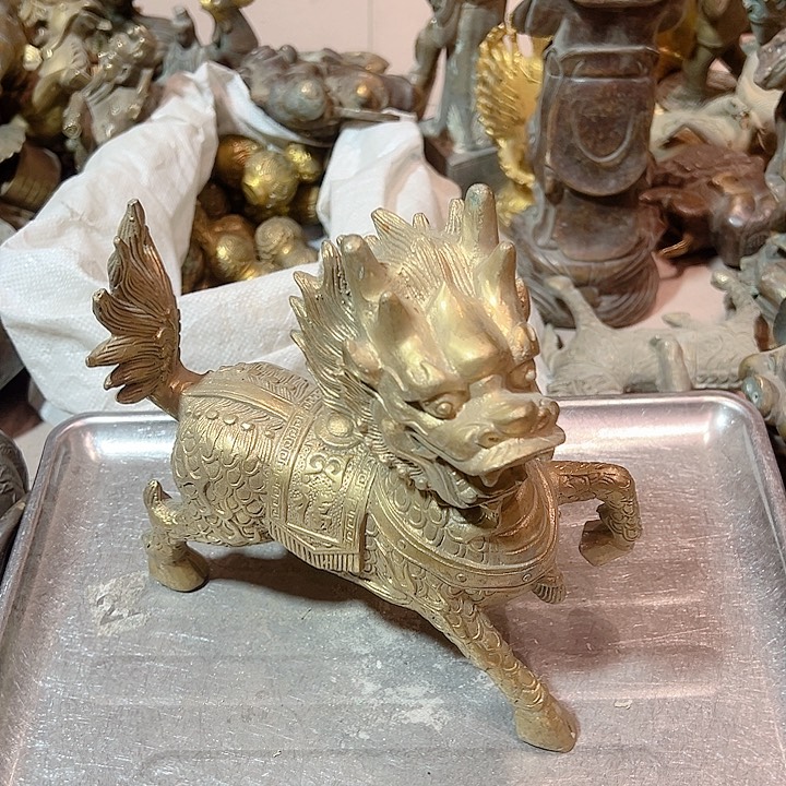 黄铜摆件工艺品，