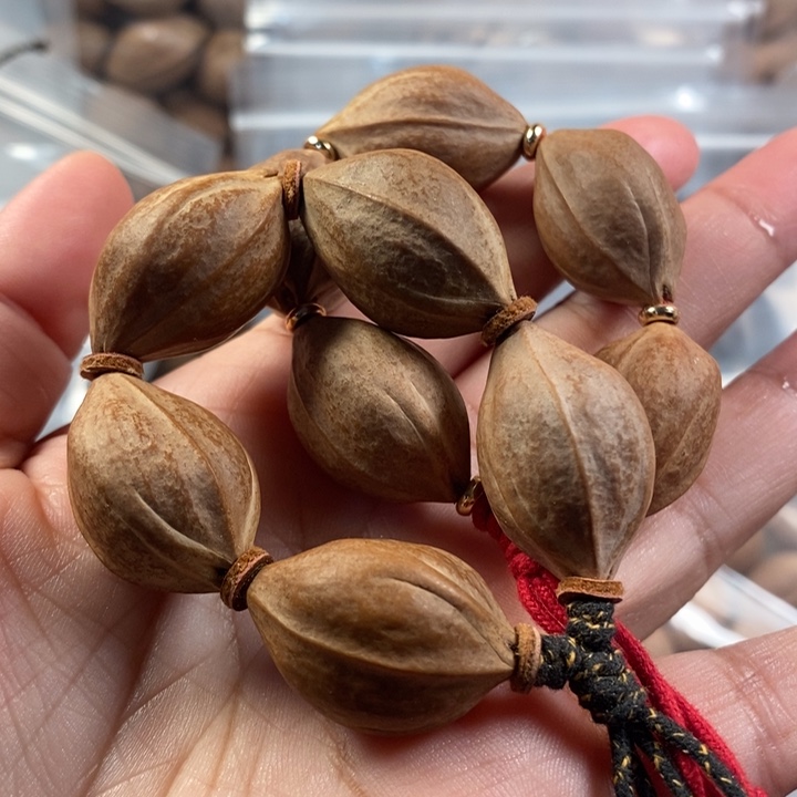 橄榄核手串/手链1.8手捻铁核