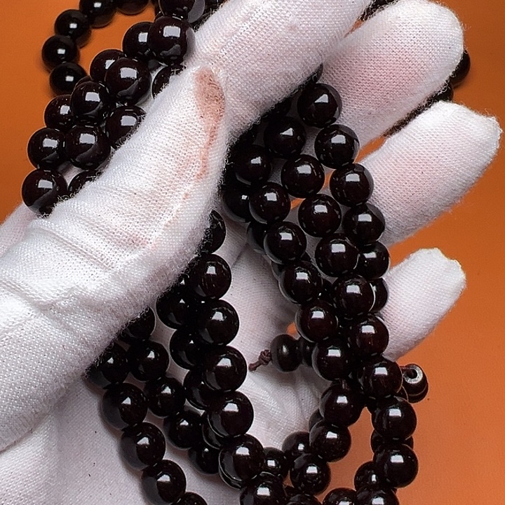 小叶紫檀手串/手链小叶紫檀0.8/108颗金星