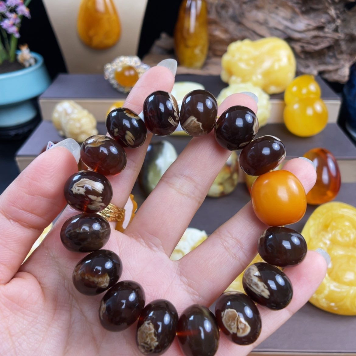 【闪购商品】琥珀珠宝奇石未镶嵌