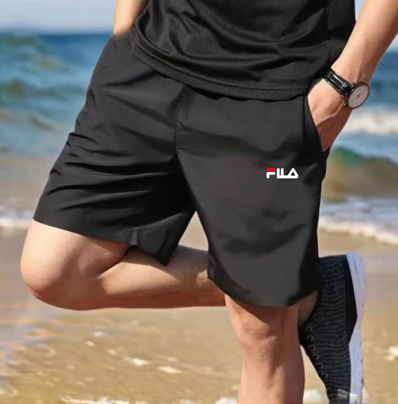 618活动 F家【专柜】冰丝速干短裤五分裤夏季新款男女同款清爽运动