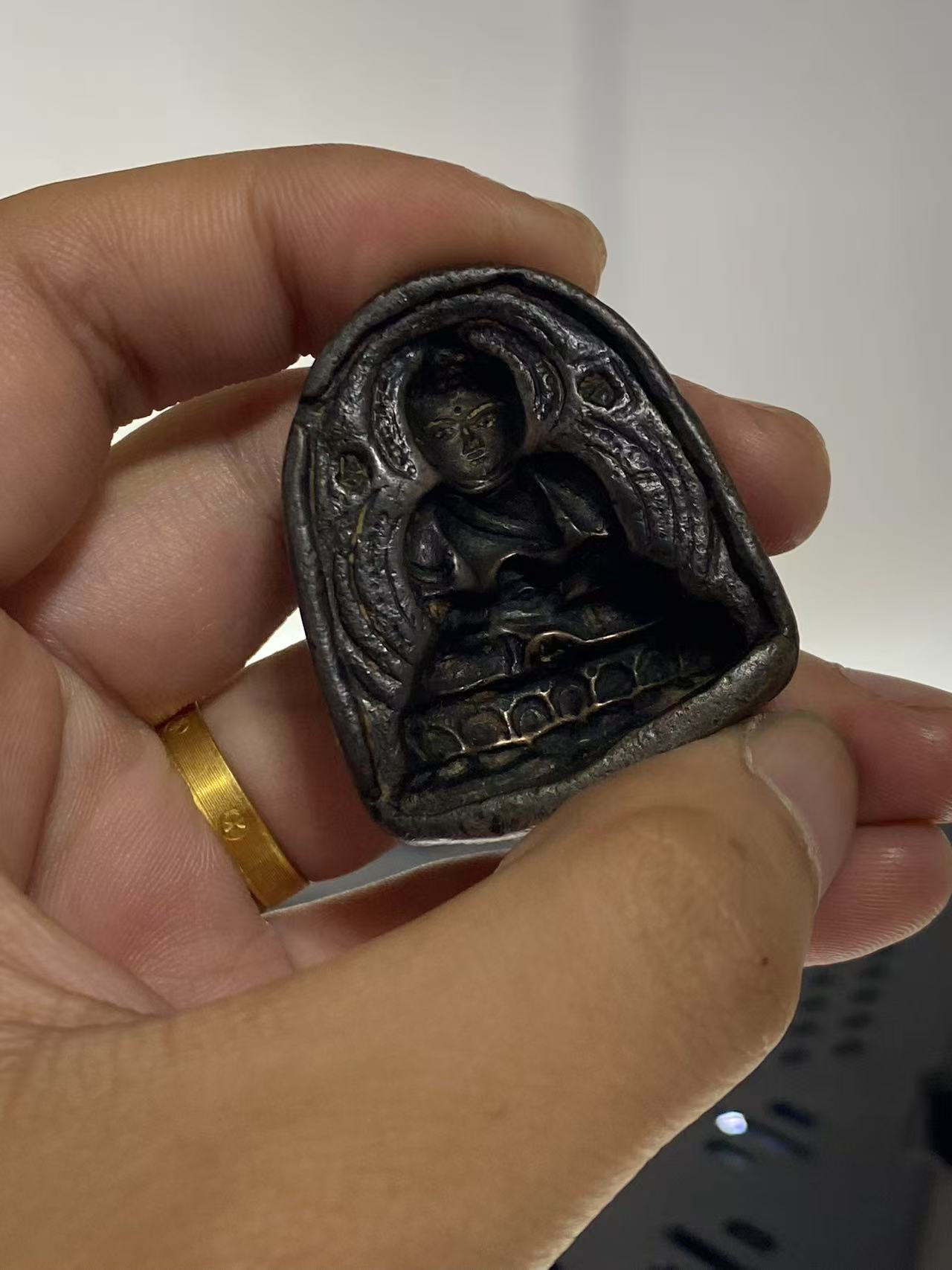 藏式元释加擦模模具铜件