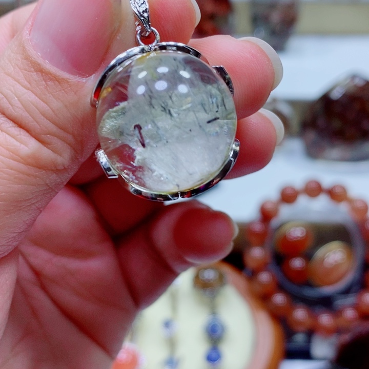 水晶颈饰未镶嵌水晶