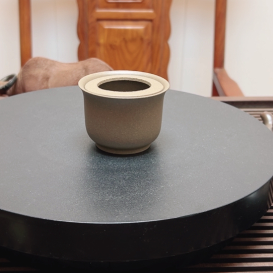 茶壶紫砂黄龙山原矿青段半手工瑕（120 cc左右）