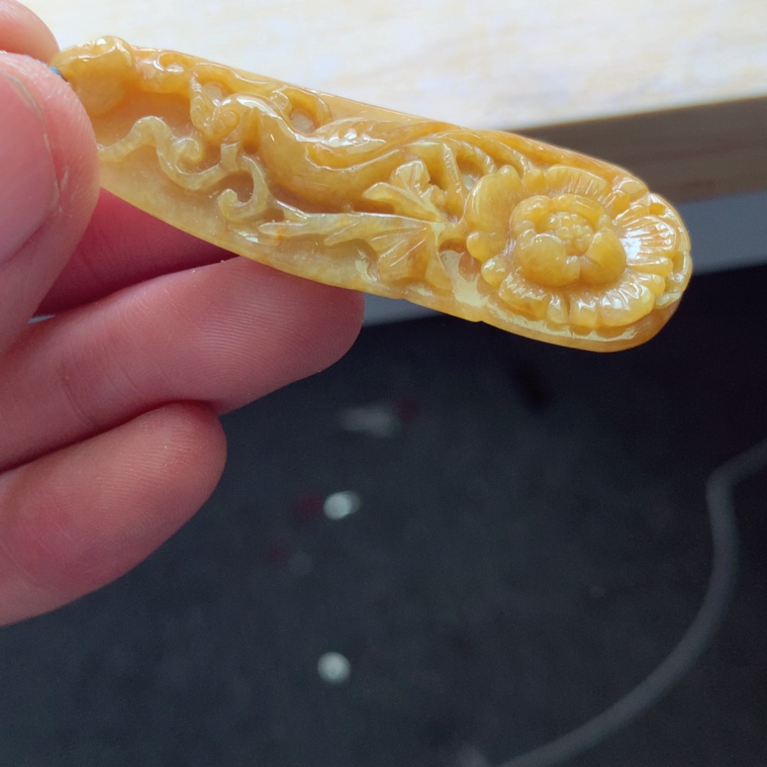 翡翠颈饰未镶嵌吊坠