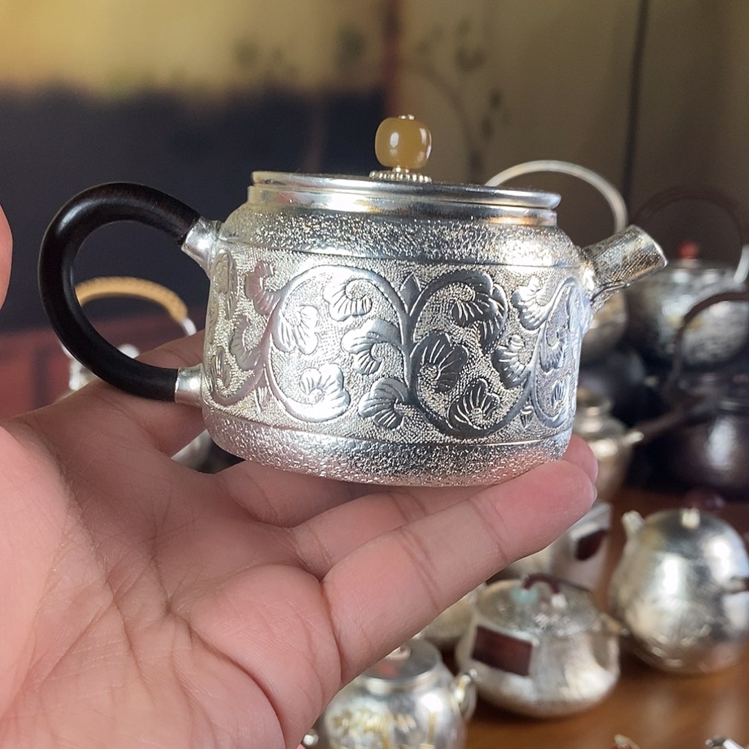 用***2手工制作茶壶泡茶