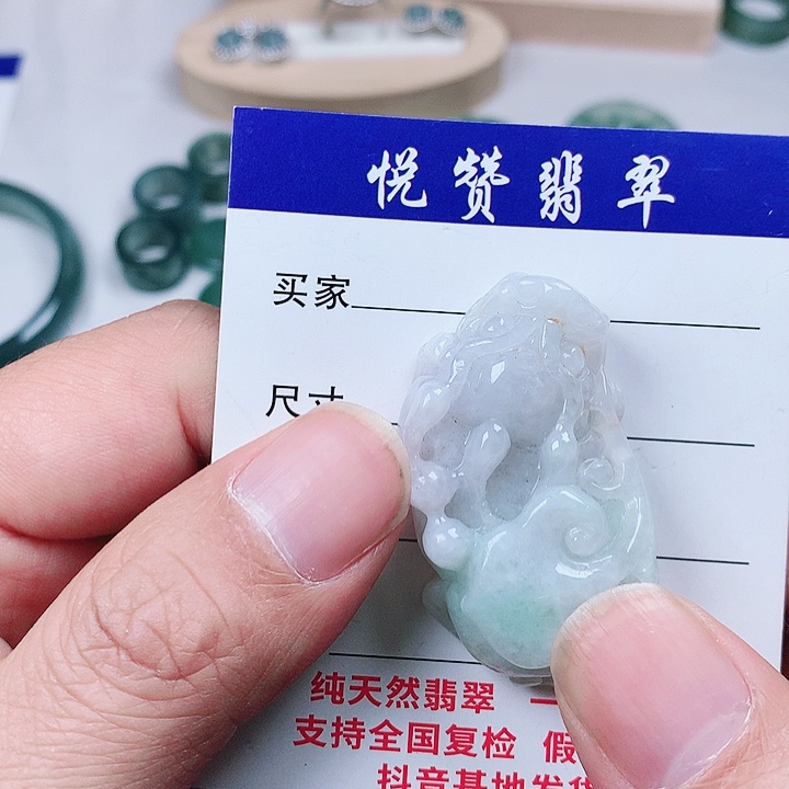 翡翠颈饰未镶嵌多样性发货