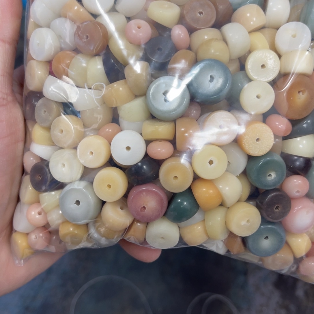 白玉菩提吊坠z 10-14mm/200/大肠混